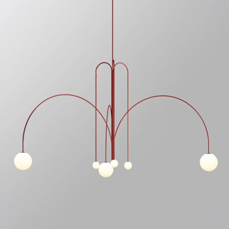 Nordic Pendant Lights Postmodern Iron Glass Ball Hanglamp For Living Room Bedroom Dining Room Home Decor Art Hanging Luminaire