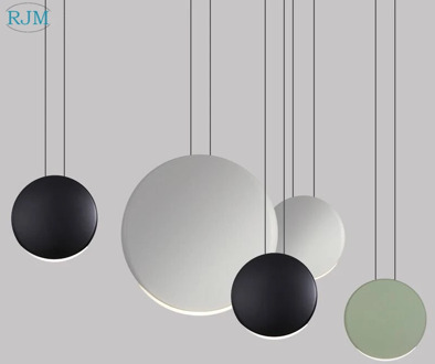 Nordic Post-modern Simple Led Pendant Lights Creative Personality Aluminum Hang Lamps Living Room Restaurant Bar Bedroom Lights