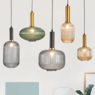 Nordic Restaurant Pendant Lights Bar Hanging Lamp Bedroom Living Room Glass Pendant Lamp lustre Kitchen Suspension Luminaire