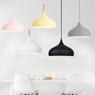Nordic Simple Pendant lights LED Hanging Lamp For Living Room Kitchen Cafe Hanging Light E27 Lighting Fixtures