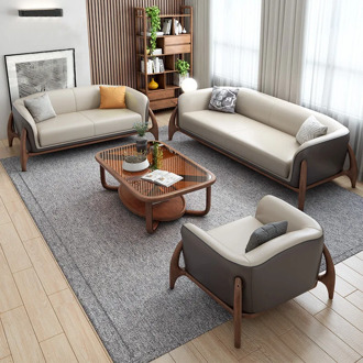 Nordic sofa 123 combination simple modern sofa sofa set living room furniture leather sectional sofa couch set