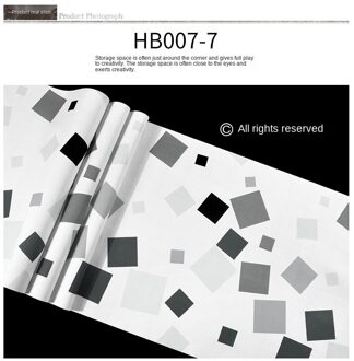 Nordic Stijl Behang Ins Achtergrond Zwart En Wit Roosters Geometrische Patroon Slaapkamer Woonkamer Moderne Eenvoudige Behang