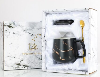 Nordic Stijl Creatieve Gemarmerd Eenvoudige Keramische Mok Mok Ontbijt Kantoor Kopje Koffie Paar Mok