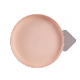 Nordic Stijl Diner Plaat Opbergvak Schoon Handig Plastic Shockproof Fruit Voedsel Plaat Voor Indoor Keuken Roze