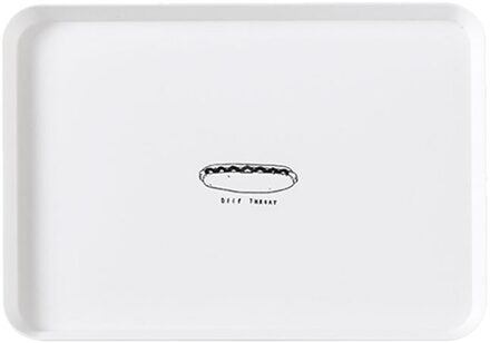 Nordic Stijl Ins E Ontbijt Lade Plastictea Lade Diner Lade Dessert Kleine Lade Gebak Fruit Gerechten Taart Servies Steak Lade