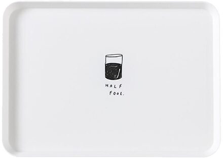 Nordic Stijl Ins E Ontbijt Lade Plastictea Lade Diner Lade Dessert Kleine Lade Gebak Fruit Gerechten Taart Servies Steak Lade