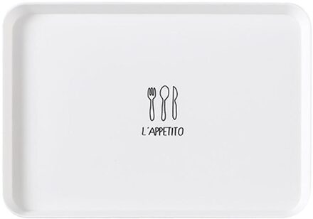 Nordic Stijl Ins E Ontbijt Lade Plastictea Lade Diner Lade Dessert Kleine Lade Gebak Fruit Gerechten Taart Servies Steak Lade