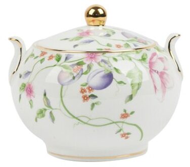 Nordic Stijl Koninklijke Thee Cup Schotel Wit Kleine Porseleinen Koffie Cup Set Theepot Luxe Drinkware Thee Kopjes En Schotel Sets tazas Sugar bowl