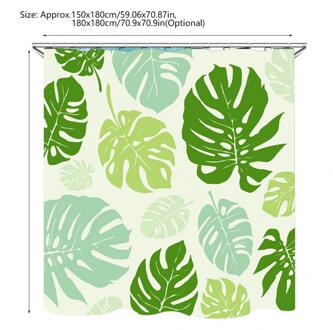 Nordic Stijl Print Polyester Douchegordijn Waterdicht Bad Gordijn Badkamer Decoratie Porte Doccia Douche Deur 150x180cm