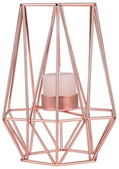 Nordic Stijl Smeedijzeren Geometrische Kandelaars Home Versieren Metalen Ambachten Kandelaar Candelabros De Velas Houder Mesa # Y2
