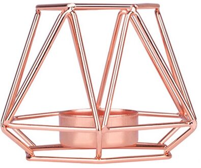 Nordic Stijl Smeedijzeren Geometrische Kandelaars Home Versieren Metalen Ambachten Kandelaar Candelabros De Velas Houder Mesa # Y2