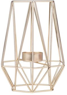 Nordic Stijl Smeedijzeren Geometrische Kandelaars Home Versieren Metalen Ambachten Kandelaar Candelabros De Velas Houder Mesa # Y2
