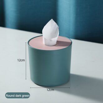 Nordic Stijl Tissue Box Milieubescherming Thuis Tissue Container Handdoek Servet Weefsel Houder Case Voor Kantoor Thuis Opslag 01