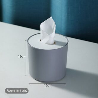 Nordic Stijl Tissue Box Milieubescherming Thuis Tissue Container Handdoek Servet Weefsel Houder Case Voor Kantoor Thuis Opslag 02