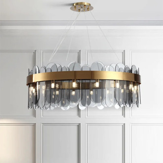 Nordic Style Apartment Bedroom Crystal Chandelier Creative Designer Art Gallery Restaurant Bar Light Fixture Luminaire