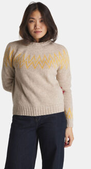 Nordic Sweater Trui Dames Bruin - XL