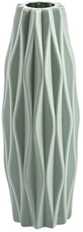 Nordic Vaas Thuis Bloemstuk Bloem Woonkamer Moderne Creatieve Eenvoudige Verse Water Cultuur Home Decor Ornamenten groen