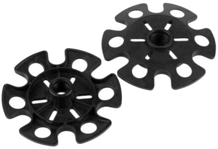 Nordic wandelstokkenmanden (set van 2) Zwart - One size