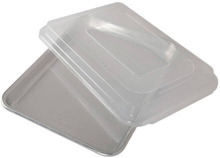 Nordic Ware Bakplaat met Deksel, 33 x 24,4 cm, Aluminium - Nordic W Zilver