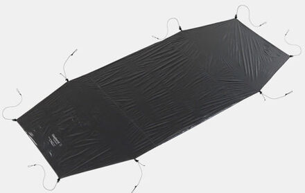 Nordisk Oppland 3 Lw (2.0) Footprint Grondzeil Zwart - One size