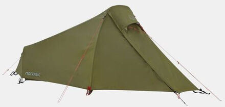 Nordisk Svalbard PU 1-Persoons Tunneltent Groen - One size