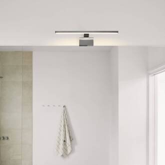 Nordlux Badkamer wandlamp Marlee, metaal, chroom afwerking, 50 cm, 3.000K glanzend chroom
