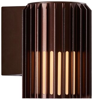 Nordlux Buitenlamp Aludra seaside wand bruin metallic