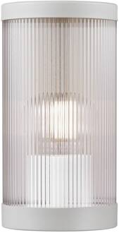 Nordlux Buitenwandlamp Coupar, wit wit, transparant
