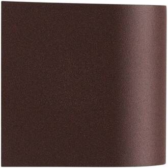 Nordlux Buitenwandlamp Dion Single, roest, GU10, aluminium, IP44