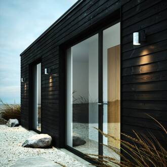 Nordlux Buitenwandlamp Tin Maxi, staal verzinkt zinkgrijs