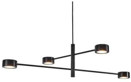 Nordlux Clyde Hanglamp LED 3-Step Dim Zwart