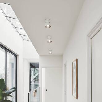 Nordlux Downlight Pitcher, GU10, 1-lamp, metaal, wit