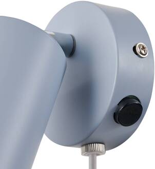 Nordlux Explore wandspot met kabel en stekker, GU10, blauw