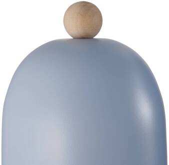 Nordlux Gaston wandlamp met snoer en stekker, metaal, blauw