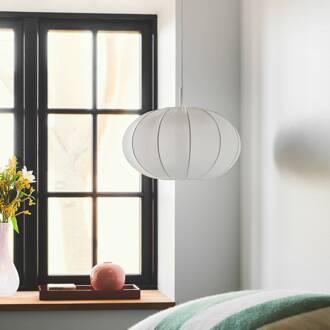 Nordlux Hanglamp Aeron 40 met stoffen kap Ø 40 cm wit