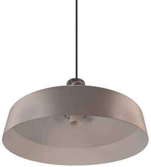 Nordlux Hanglamp Elvas, lichtbruin, Ø 37 cm, metaal/marmer