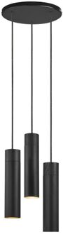 Nordlux Hanglamp Tilo Zwart 3x Gu10