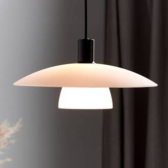 Nordlux Hanglamp Verona in wit en zwart opaal wit, zwart
