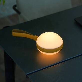 Nordlux LED buitenlamp Bring to go Ø 12 cm wit/geel wit, geel