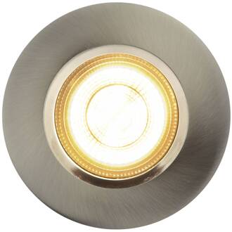 Nordlux LED inbouwlamp Dorado Smart, nikkel geborsteld nikkel