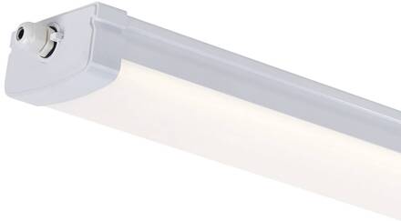 Nordlux LED-sensorlichtlijst Burbank IP65 kunststof, 90 cm, 4.000 K wit