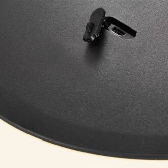 Nordlux LED tafellamp Kettle Tripod metaal, kap 36cm wit, zwart