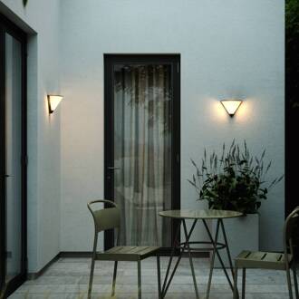 Nordlux Noorstad buitenwandlamp, zwart, kunststof, E27 wit, zwart