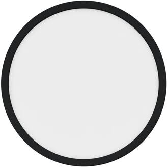 Nordlux Plafondlamp Oja Smart, zwart, Ø 29 cm zwart, wit