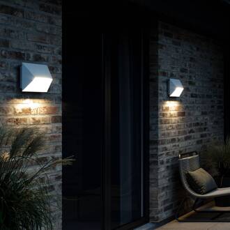 Nordlux Pontio 27 buitenwandlamp, breedte 27 cm, wit