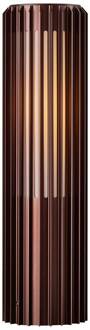 Nordlux Sokkellamp Aludra 45 Seaside, aluminium, bruin metallic