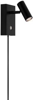 Nordlux Wandspot Omari Zwart 3,2w