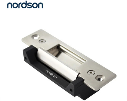 Nordson Original DC12V Stainless Steel Sturdiness Narrow Frame Fail Secure ANSI standard Heavy Duty Electric Strike Lock