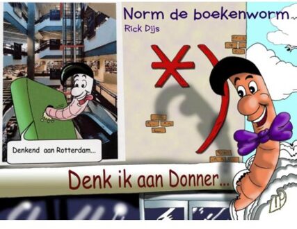 Norm de boekenworm - Boek Rick Dijs (9402117008)
