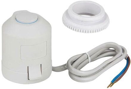 Normaal Gesloten Thermische Actuator Floor Verwarming 220V M30x1.5 Adapter VA80 Voor Vloerverwarming Thermostaat